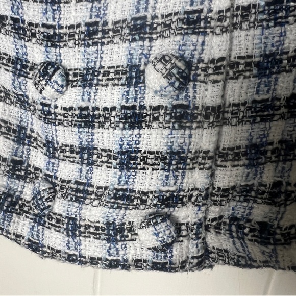 Zara Textured Plaid Crop Top NWT - Picture 9 of 14